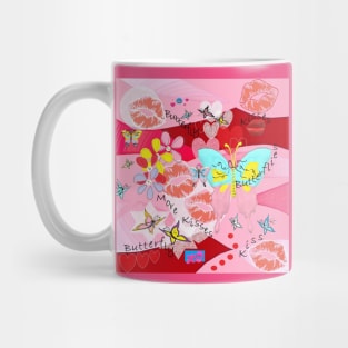 Butterflies and Kisses Mug